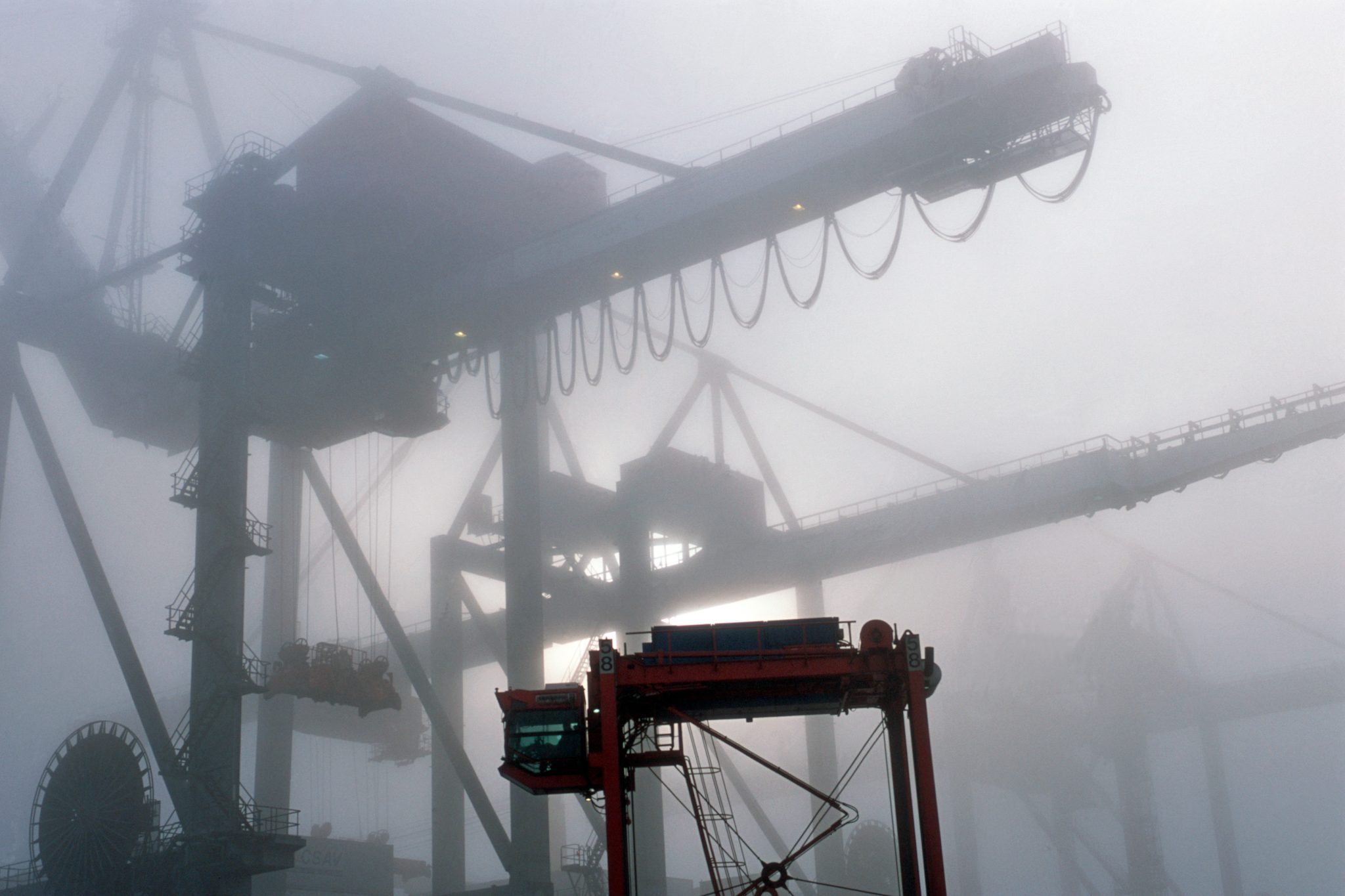 Works in the harbor